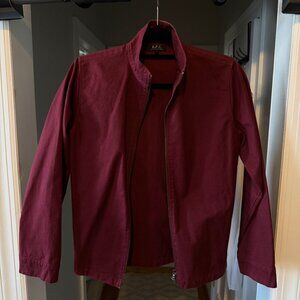 A.P.C. Cotton Jacket in Burgundy